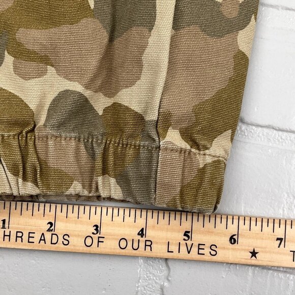 Airwalk Pants Men Medium 32W‎ x30L Brown Camo Jogger Cargo Hip Hop Skateboard - Picture 11 of 12